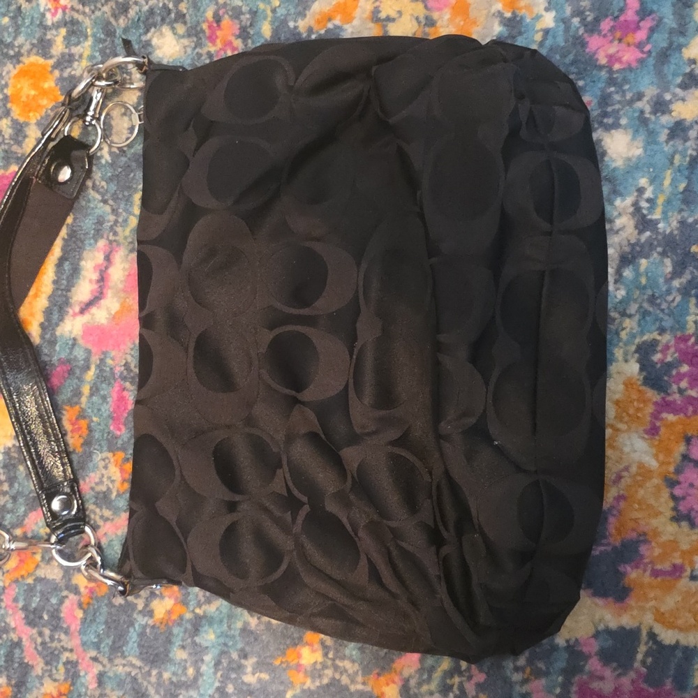 Coach 14570 Poppy Signature Jacquard - Picture 4 of 11